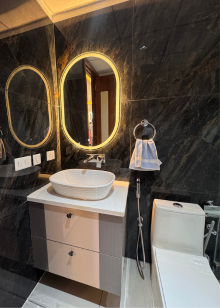 Modern lounge interior — Delhi project