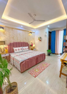 Modern lounge interior — Delhi project