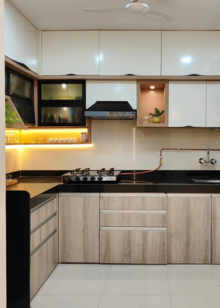 Modern lounge interior — Delhi project